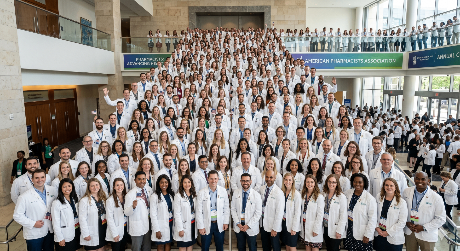 Hundreds of pharmacists gathered at the American Pharmacists Association annual conference